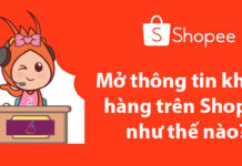 Mở thông tin khách hàng trên Shopee không cần giấy tờ Mở thông tin khách hàng Shopee