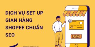 Dịch vụ Set up gian hàng Shopee chuẩn SEO